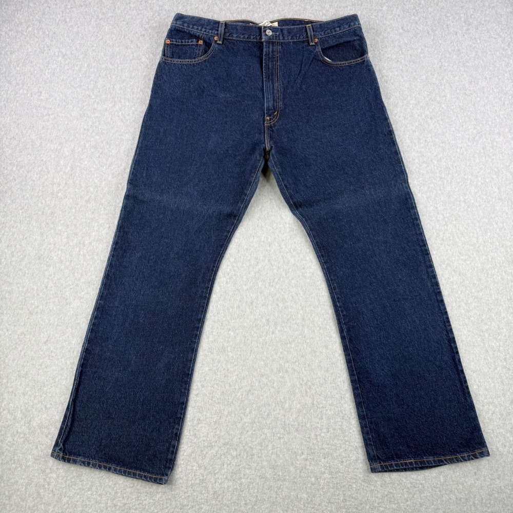 Vintage Levis Jeans Mens 42x32 (Fits 40x31) Blue 517 Boot‎ Cut Denim Y2K 2003